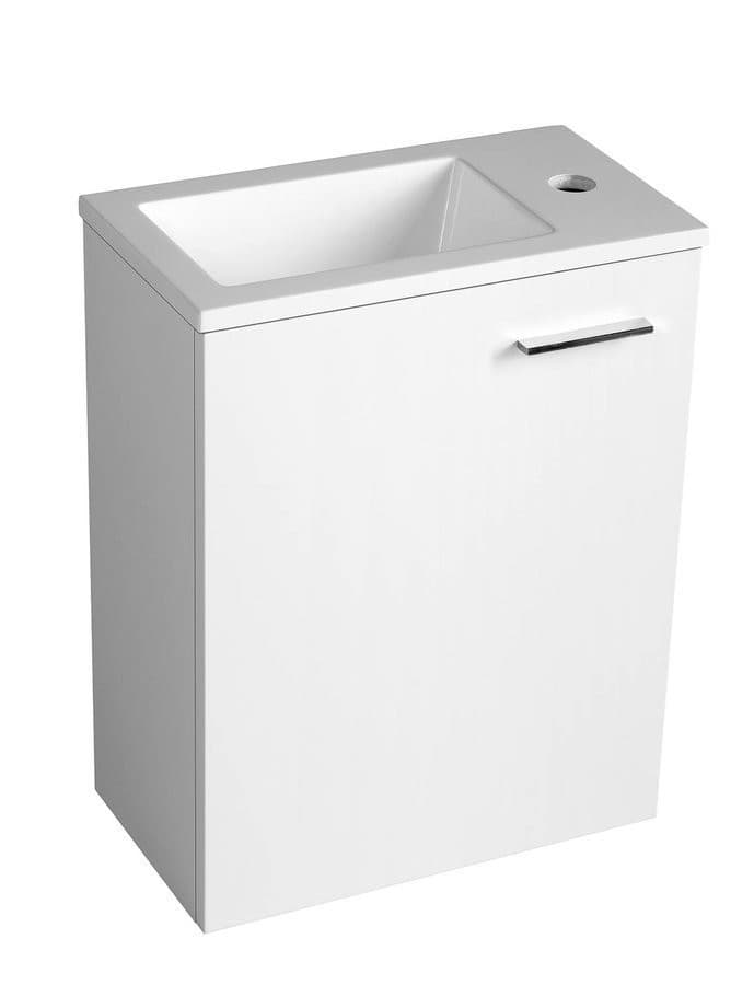 Umywalka meblowa kompozytowa 40x22cm, biały