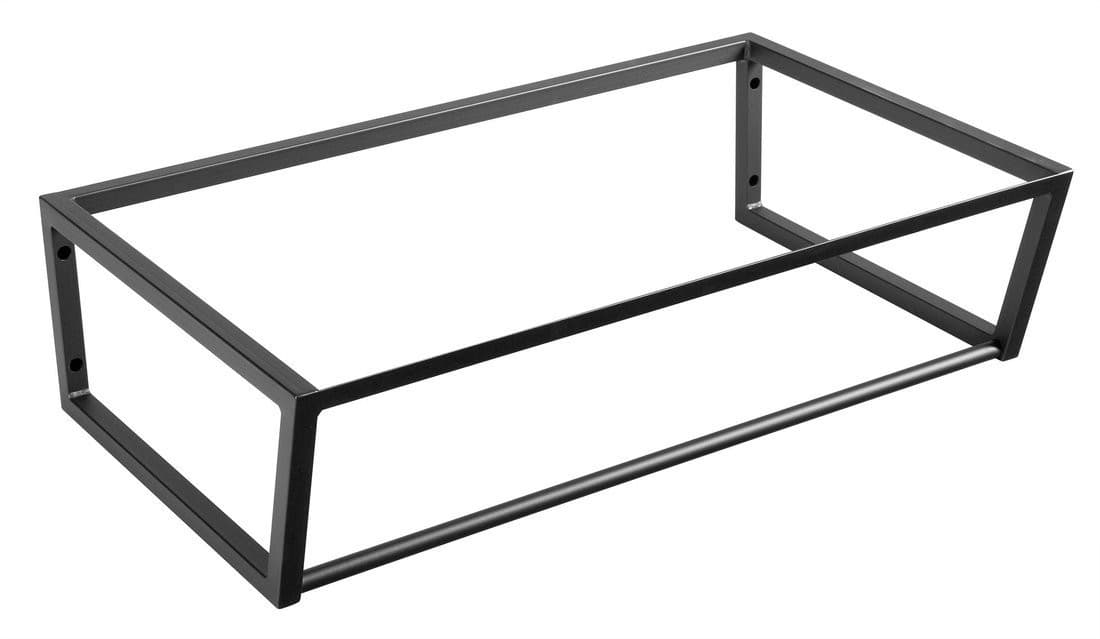 SKA konsola pod umywalkę, 750x200x460mm, czarny mat