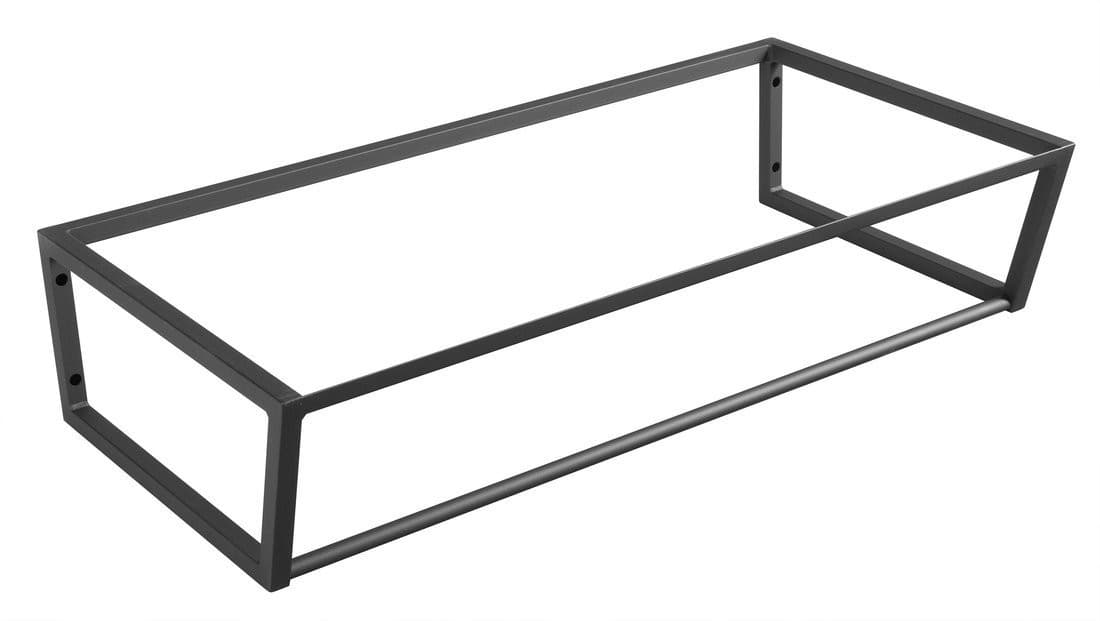 SKA konsola pod umywalkę, 900x200x460mm, czarny mat