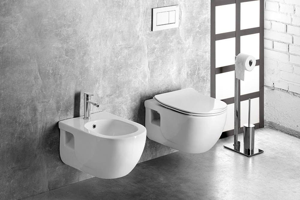 BRILLA bidet wiszący, 35,5x53cm, biały