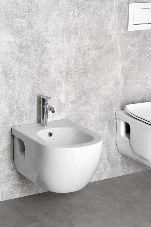 BRILLA bidet wiszący, 35,5x53cm, biały