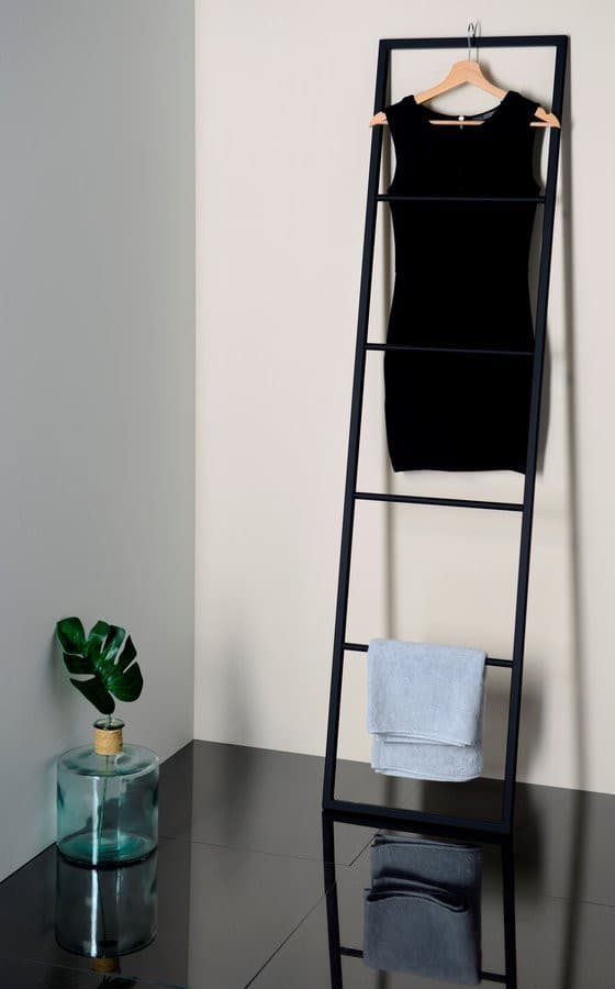 SKA stojący wieszak na ręczniki 420x1700x20mm, biały mat