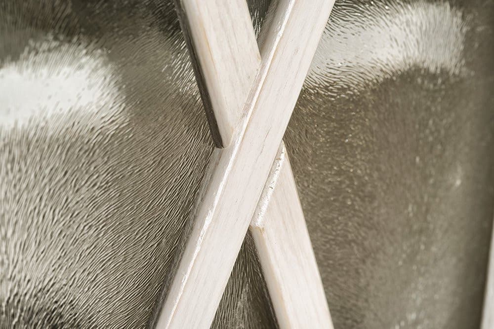 CROSS szafka wysoka 49x170x39cm, lewa, starobiała