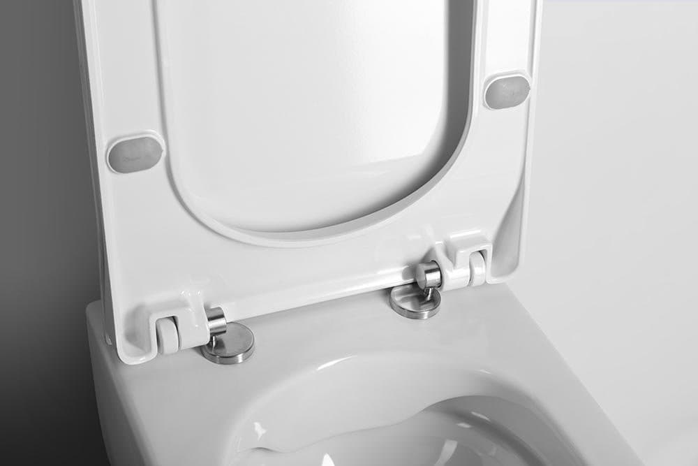 GLANC deska WC, SLIM, Soft Close, białe