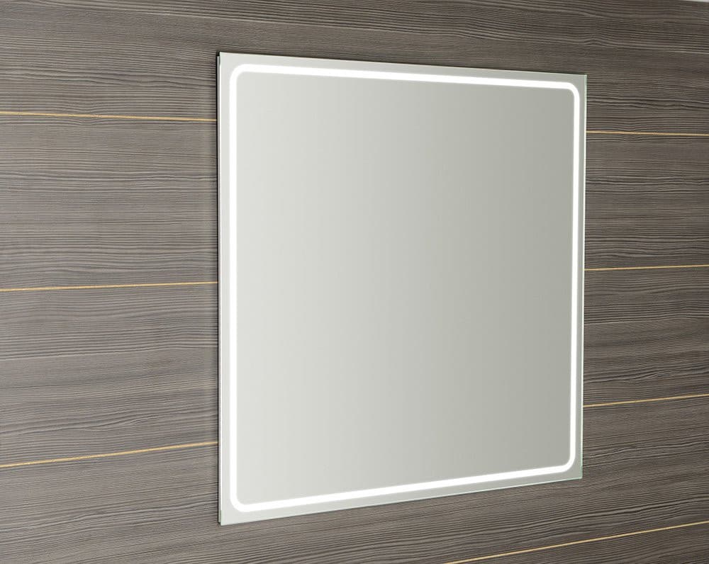Lustro GEMINI z oświetleniem LED 90x90cm