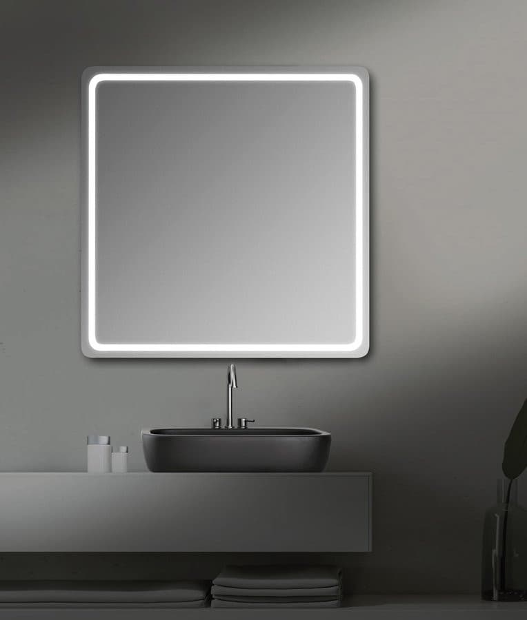 NYX lustro z oświetleniem LED 80x80cm