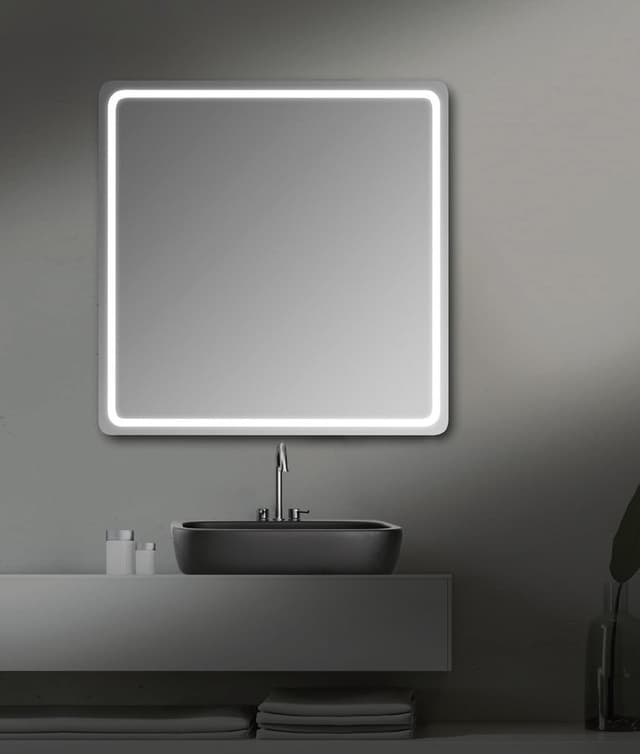 NYX lustro z oświetleniem LED 80x80cm