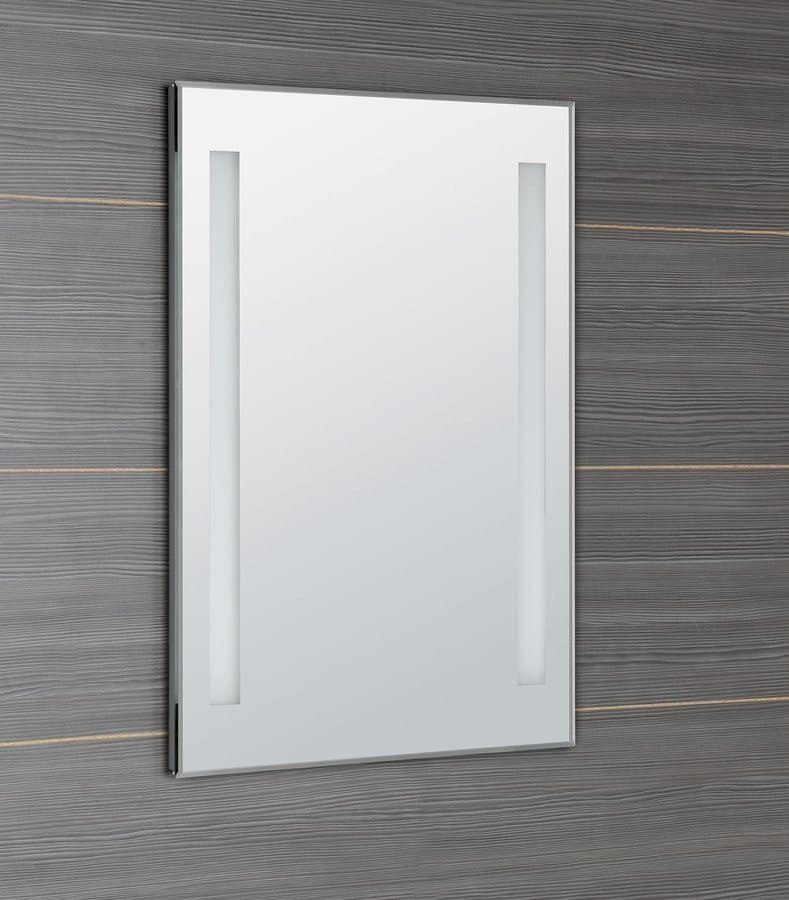 Lustro z oświetleniem LED 50x70cm, wyłącznik