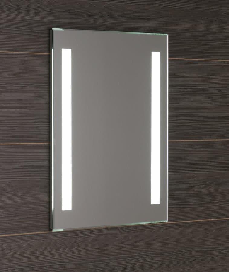 Lustro z oświetleniem LED 50x70cm, wyłącznik