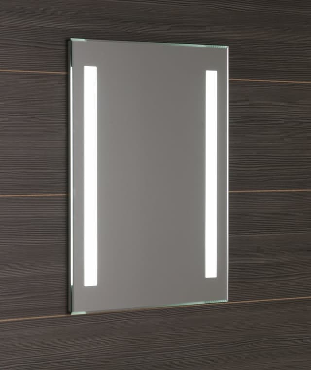 Lustro z oświetleniem LED 50x70cm, wyłącznik