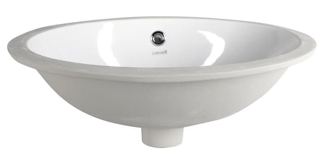 Umywalka ceramiczna pod blat 48,5x38cm, biała