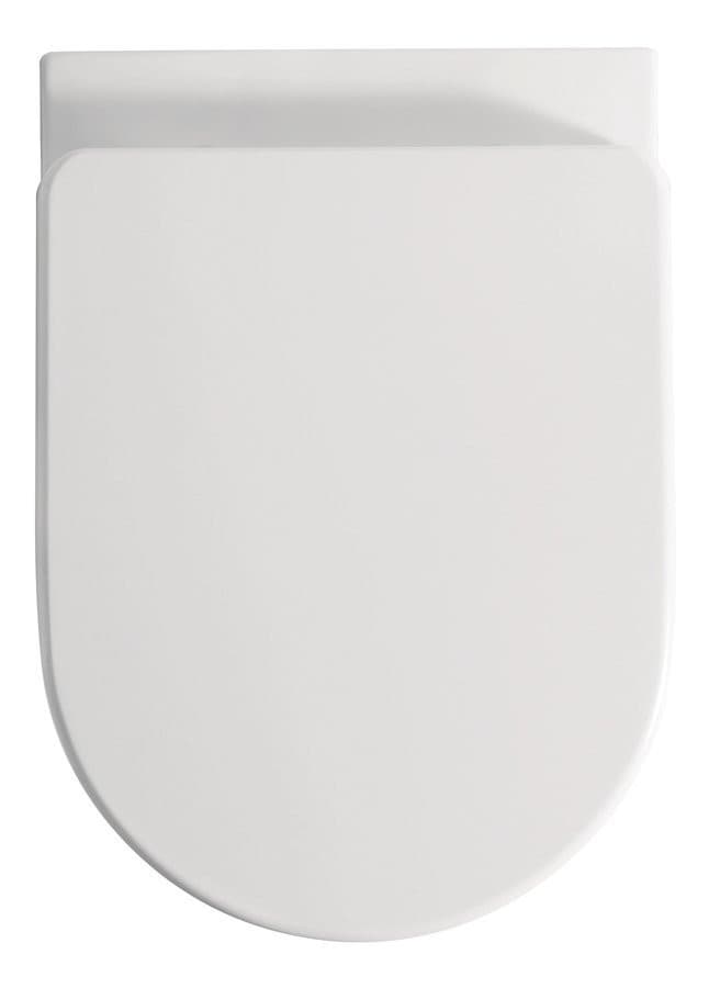 FLO WC wiszące, Rimless, 37x54cm, biały