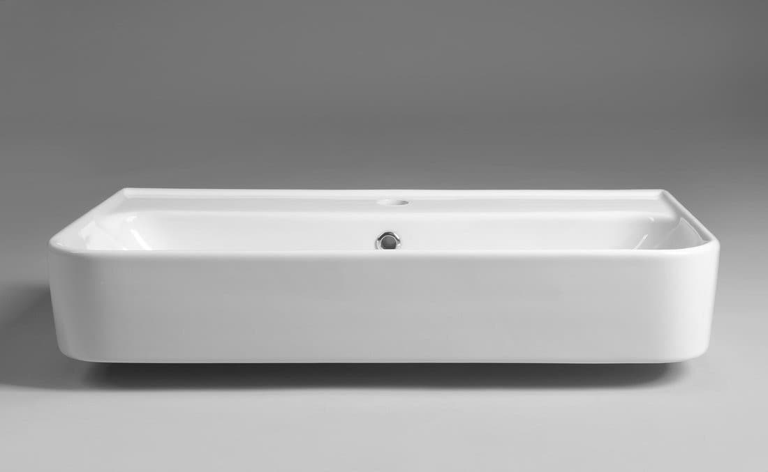 SISTEMA U umywalka ceramiczna 70x38cm, biała