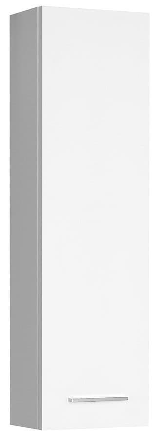 ZOJA szafka wisząca do lustra, 20x70x14cm, biała