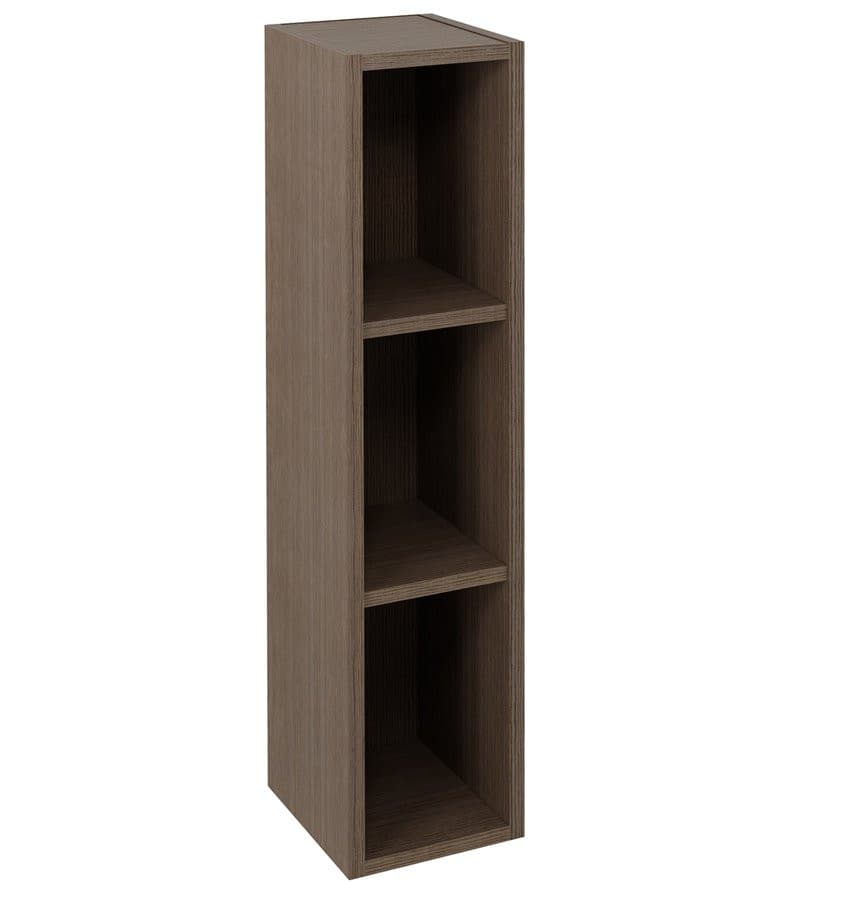 ESPACE szafka otwarta z półkami, 20x94x22cm, sosna rustyk