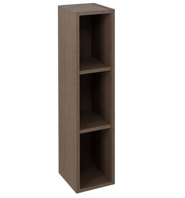 ESPACE szafka otwarta z półkami, 20x94x22cm, sosna rustyk