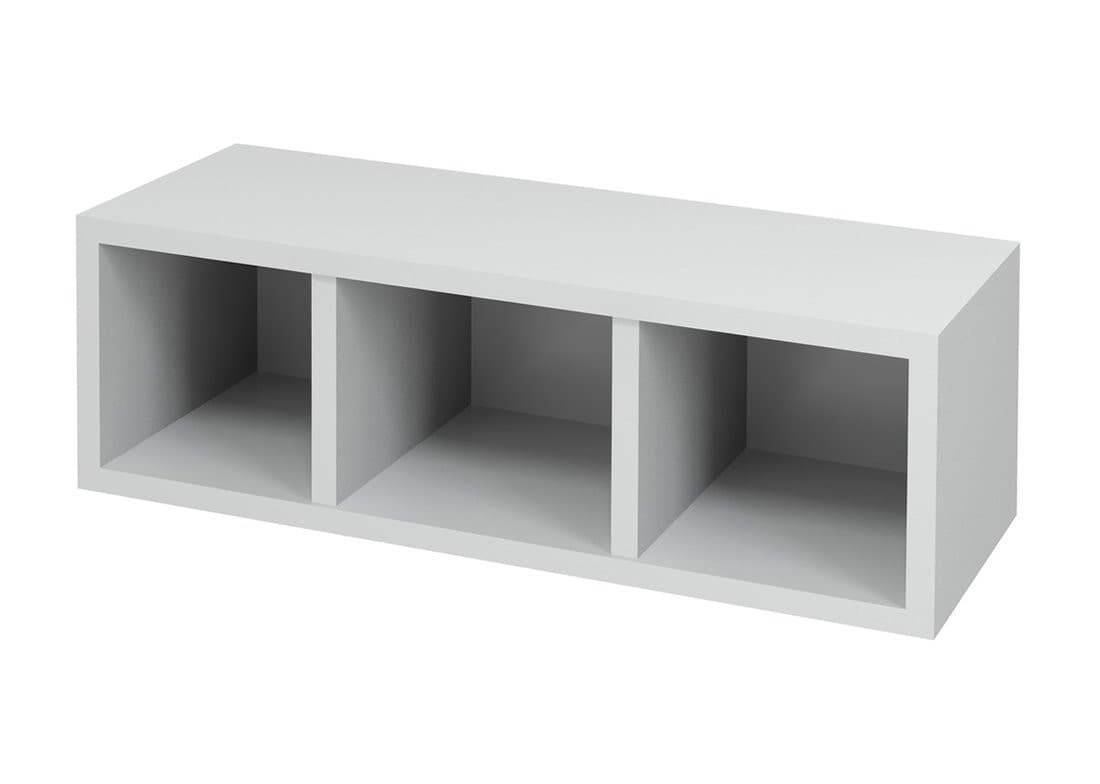 ESPACE szafka otwarta z półkami 20x60x22cm, biały