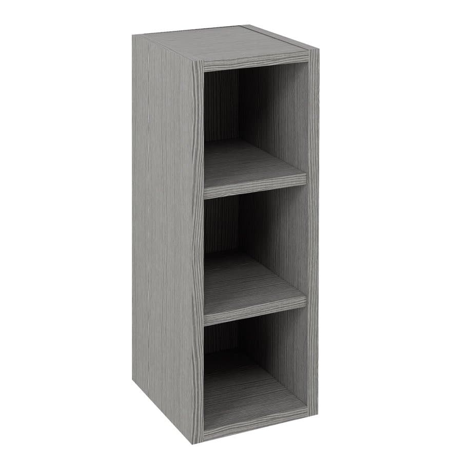 ESPACE szafka otwarta z półkami, 20x60x22cm, dąb srebrny