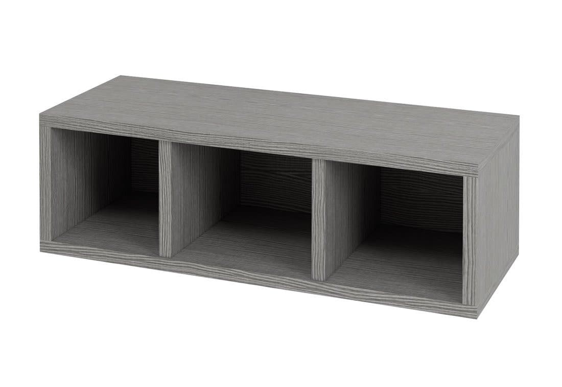 ESPACE szafka otwarta z półkami, 20x60x22cm, dąb srebrny