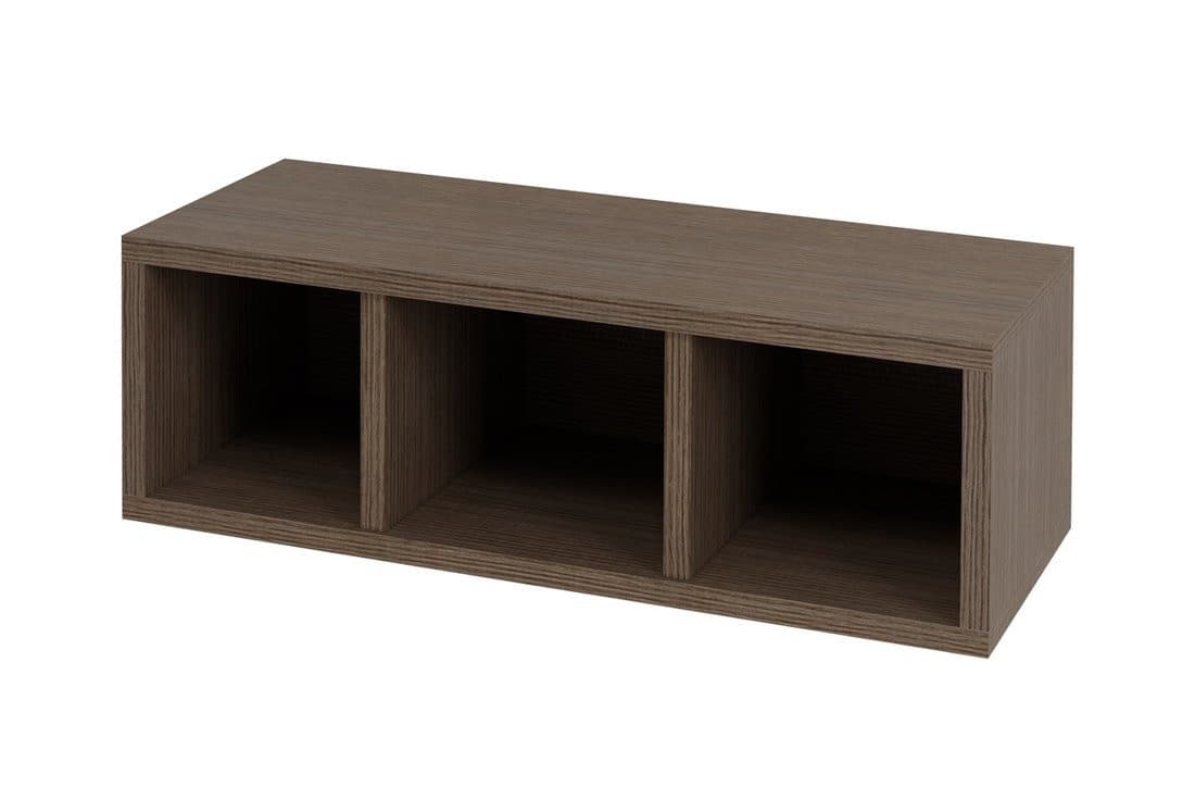 ESPACE szafka otwarta z półkami 20x60x22cm, sosna rustyk