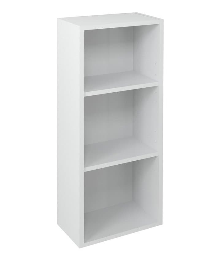 ESPACE szafka otwarta z półkami, 35x94x22cm, biały