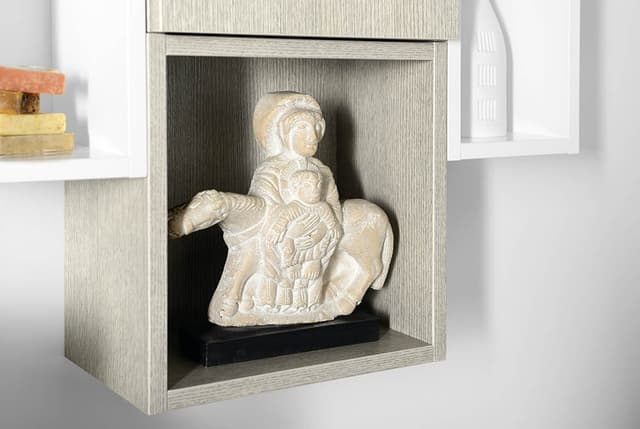 ESPACE szafka otwarta, 35x35x22cm, sosna rustykalna