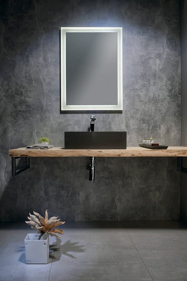 FLUT Lustro z podświetleniem LED 60x80cm, białe