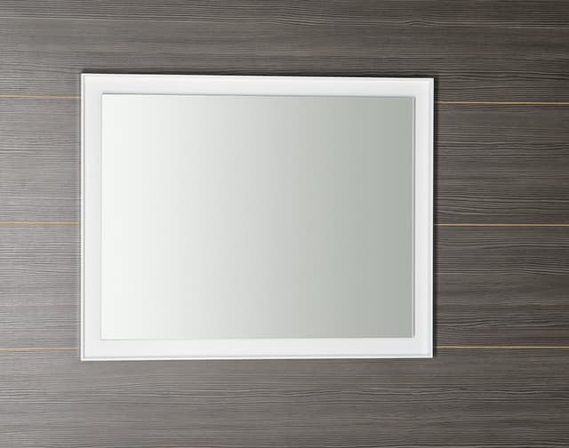 FLUT Lustro z podświetleniem LED 90x70cm, białe