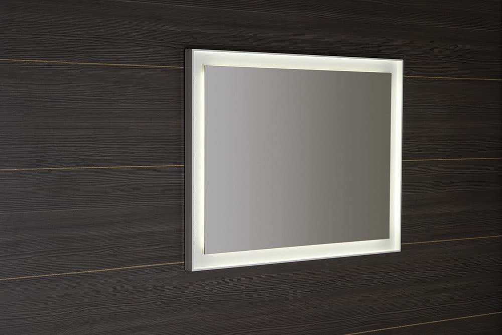 FLUT Lustro z podświetleniem LED 90x70cm, białe