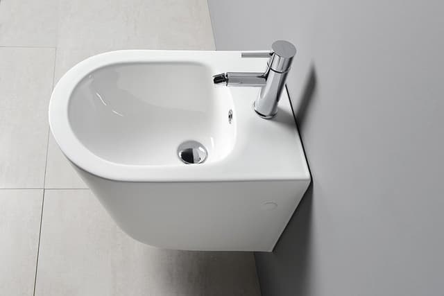 PACO bidet wiszący, 36x52cm, biały