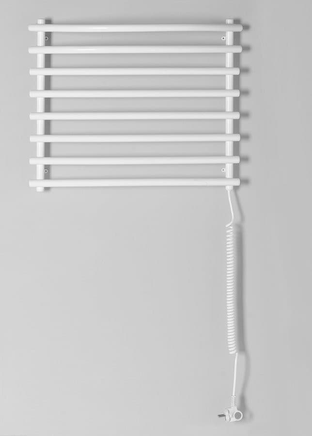 Elektryczna suszarka na ręczniki 570x465mm, 72W, biały