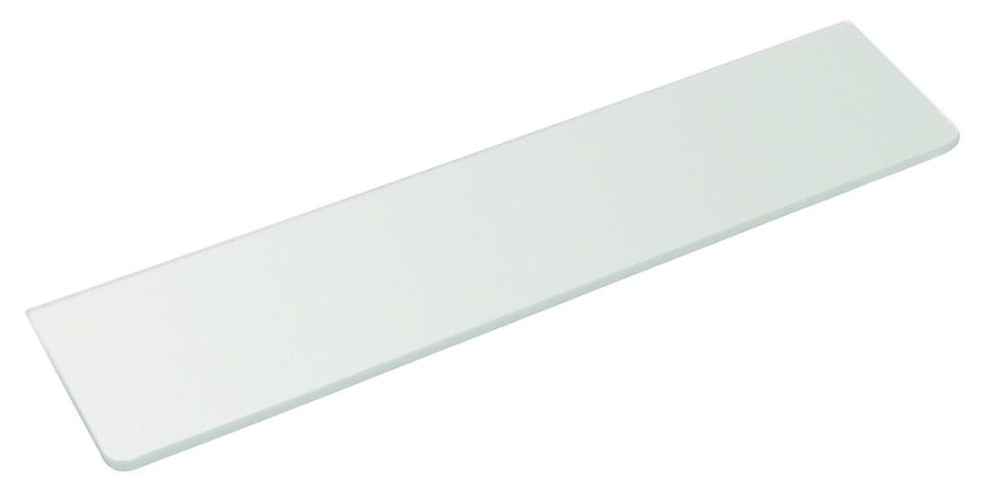 Półka 600x100x8mm, szkło mleczne