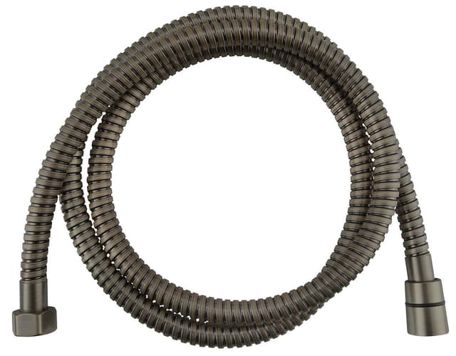 POWERFLEX wąż prysznicowy metalowy, 150cm, ciemny brąz