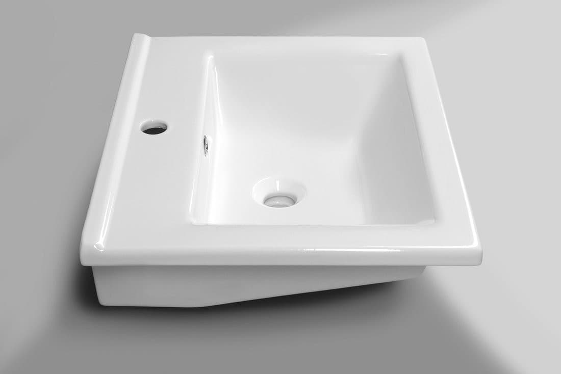 ZUNO 55 umywalka meblowa 55x45cm, biała