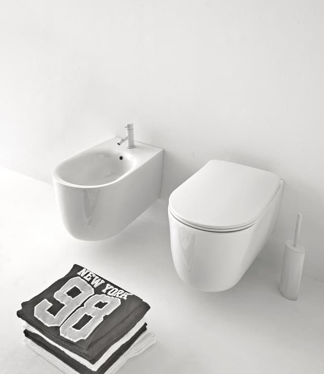 NOLITA deska WC, SLIM, Soft Close, biała