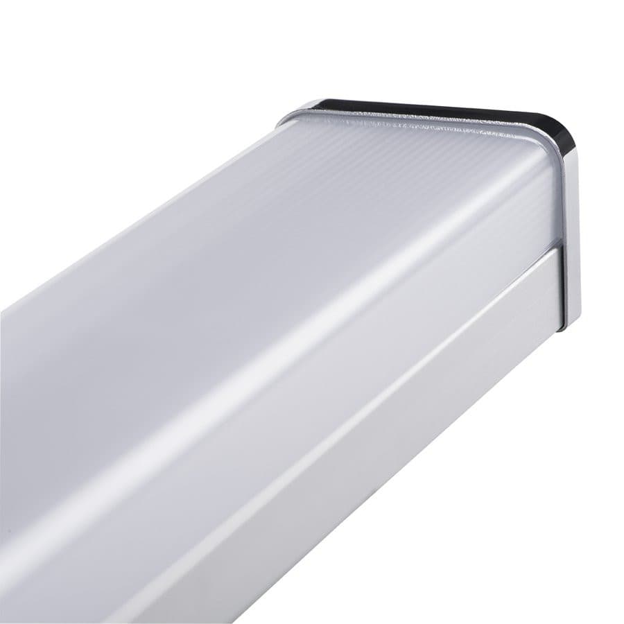 ASTEN oświetlenie LED, ścienne, 8W, 400x110mm, IP44, chrom
