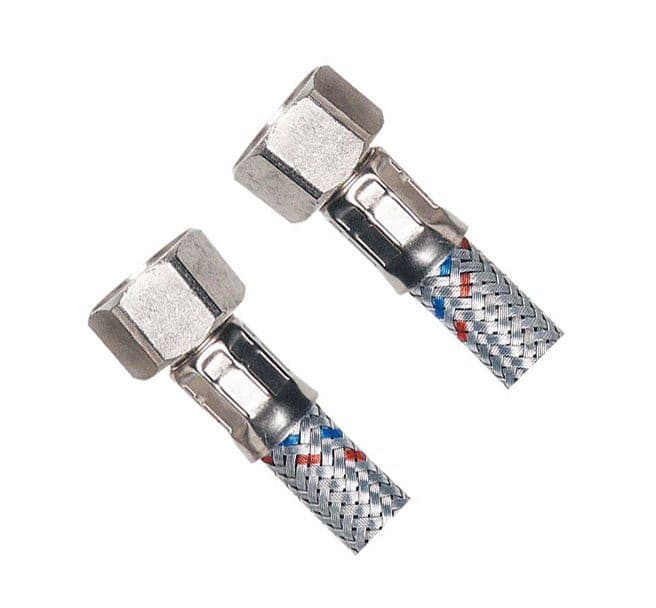 Wąż przyłączeniowy nierdzewny FxF 1/2&quot;x1/2&quot;, 120cm