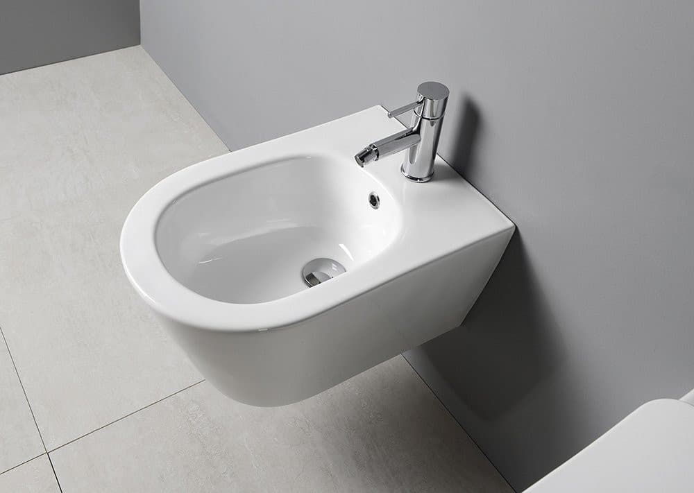 AVVA bidet wiszący 35,5x53cm, biały