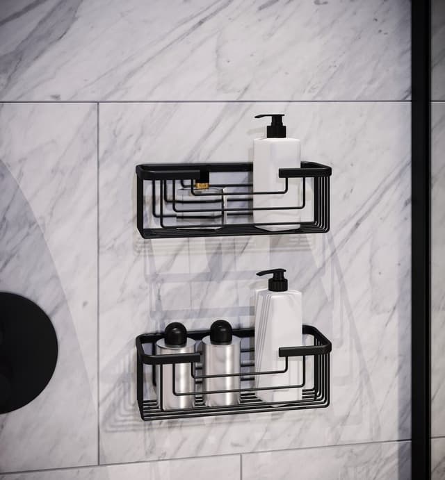 SMART półka, 252x86x102mm, czarny mat