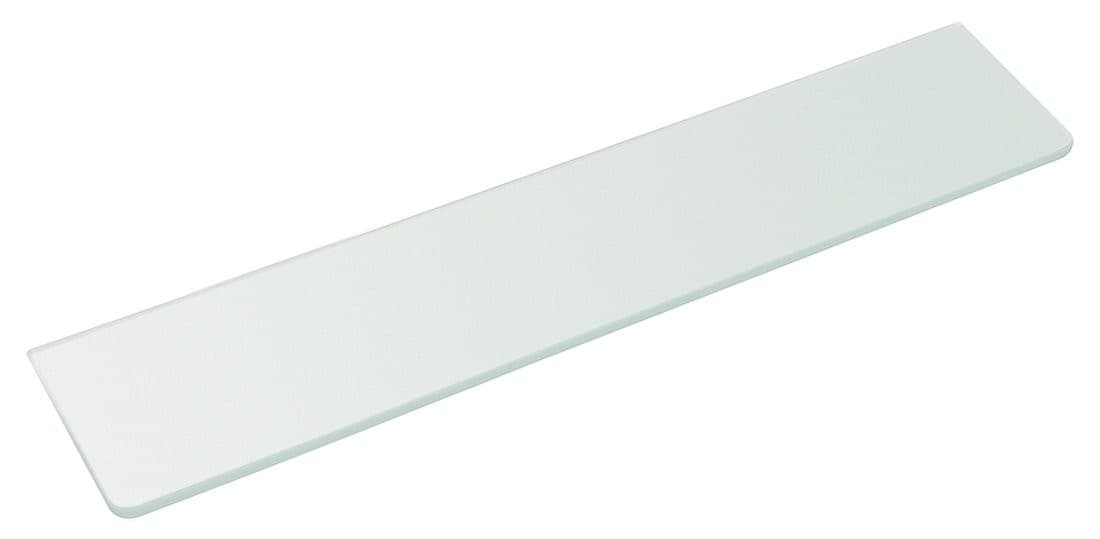Półka 700x100x8mm, szkło mleczne