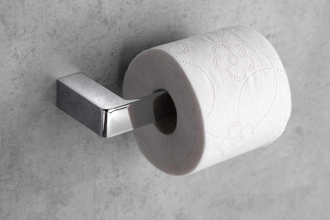 PIRENEI wieszak na papier toaletowy, chrom