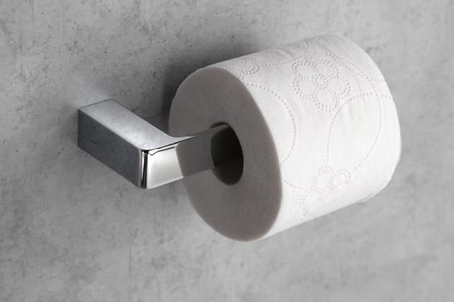 PIRENEI wieszak na papier toaletowy, chrom