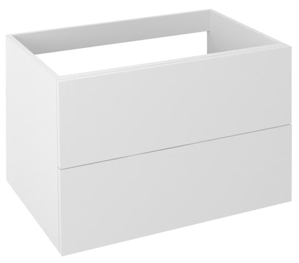 TREOS szafka umywalkowa 75x53x50,5cm,biały mat