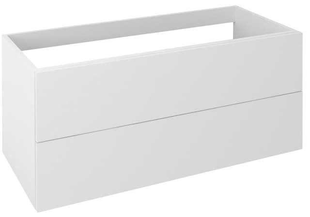 TREOS szafka umywalkowa 110x53x50,5cm, biały mat