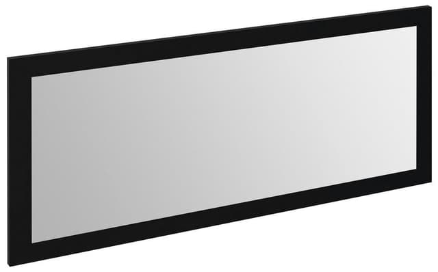 TREOS lustro w ramie 110x50cm, czarny mat