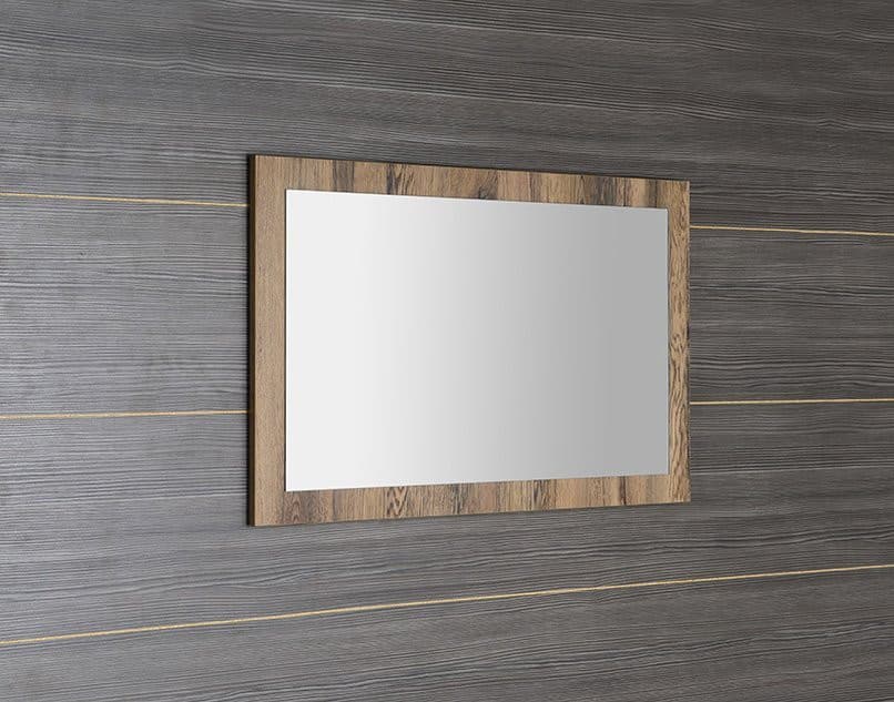 TREOS lustro w ramie 110x50cm, dąb Collingwood
