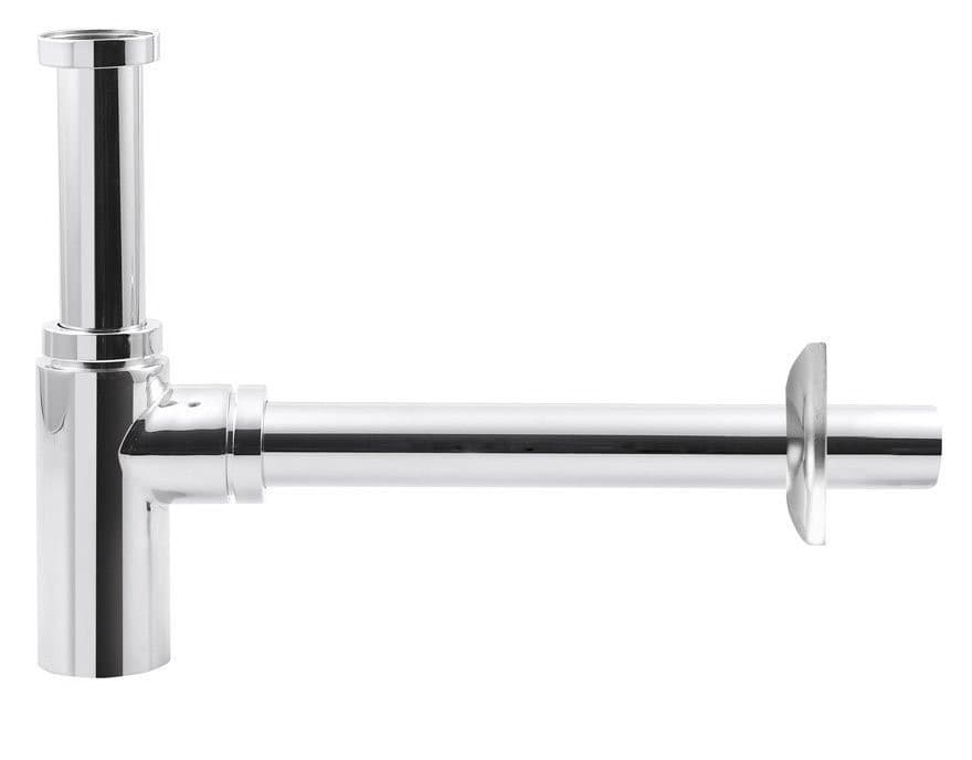 Syfon umywalkowy 5/4&quot;, odpływ 32 mm, okrągły, chrom