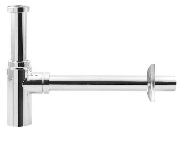 Syfon umywalkowy 5/4&quot;, odpływ 32 mm, okrągły, chrom