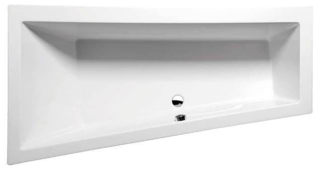 ANDRA L SLIM wanna asymetryczna 170x90x45cm, biała