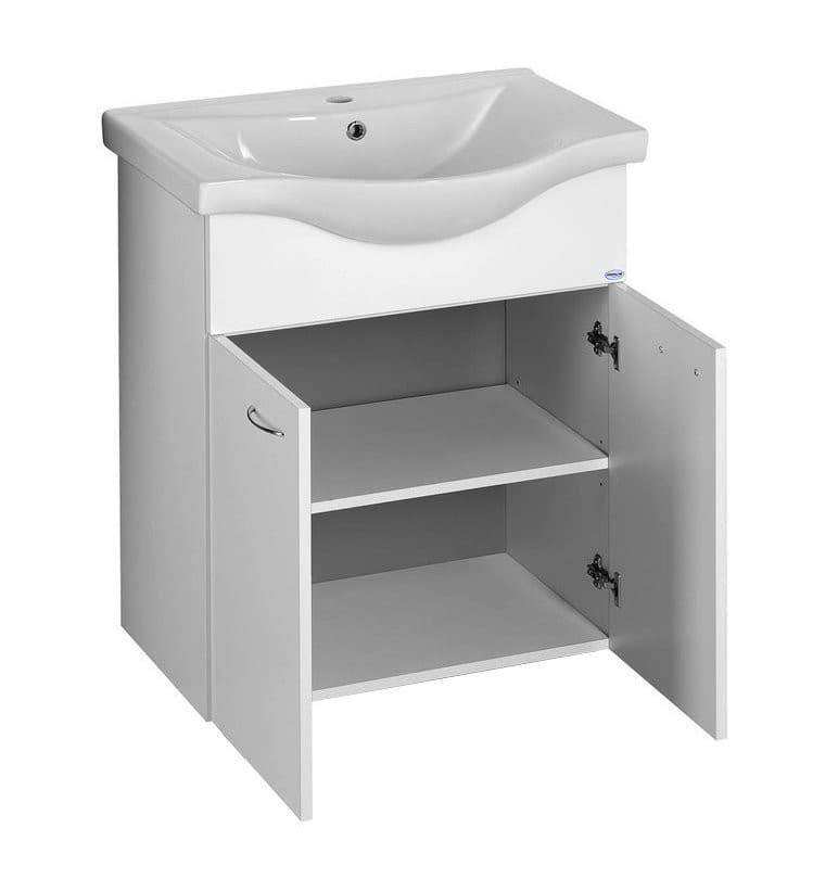 KERAMIA FRESH szafka umywalkowa 60,6x74x34cm, biała